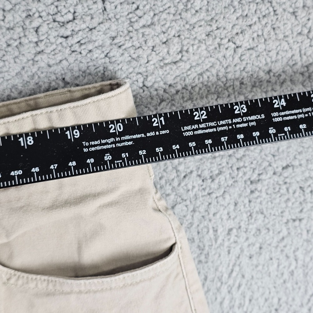 SCOTTeVEST‎ Work Pants Mens 42x32 Canvas 5-Pocket Performance Straight Leg 2432 - Picture 3 of 8